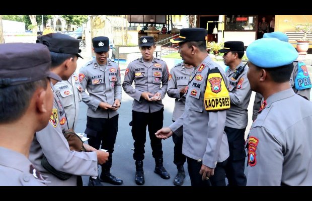 Foto : suasana saat pengecekan (Sumber: Humas)