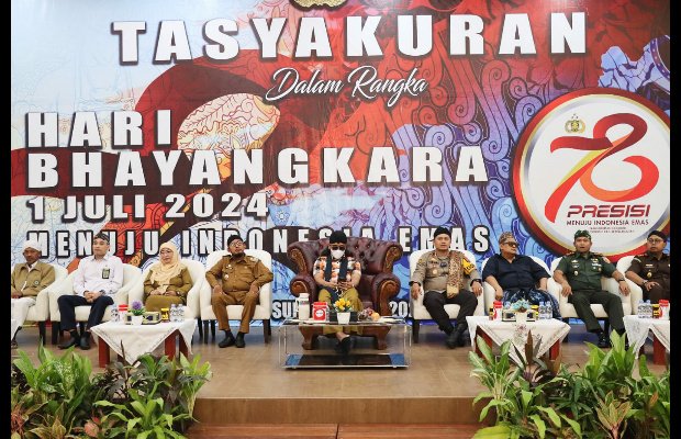 Foto: Suasana Tasyakuran Hari Bhayangkara ke-78 Polres Sumenep