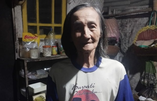 Foto: Nenek Sunarti yang dinyatakan meninggal dunia oleh TKSK