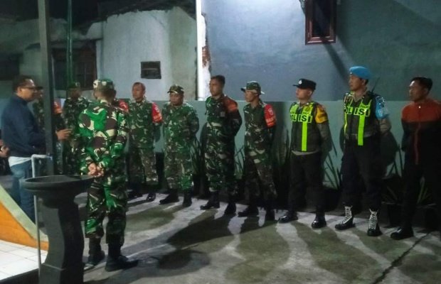 Foto : apel jelang patroli