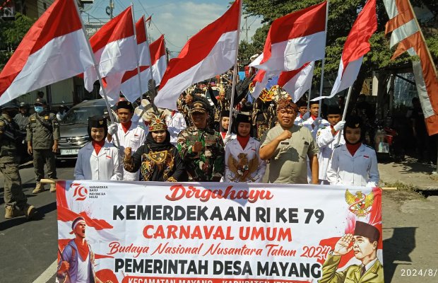 Foto: Meriah HUT RI ke-79 Pemdes Mayang 