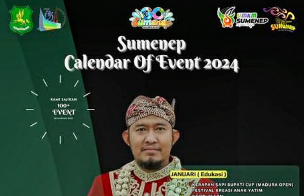 Foto: Flayer Kalender Event Sumenep 2024. 