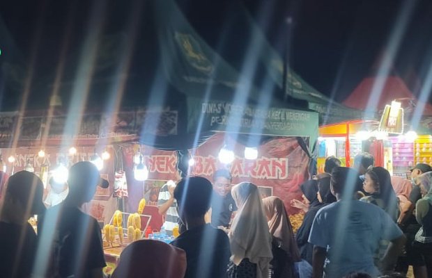 Foto: Suasana Tenda UMKM di Madura Culture Fest 2024