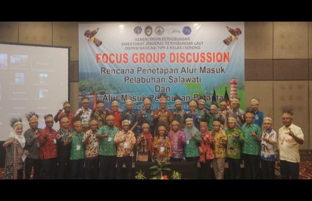 Foto: FGD Penetapan Alur Pelayaran di Raja Ampat 