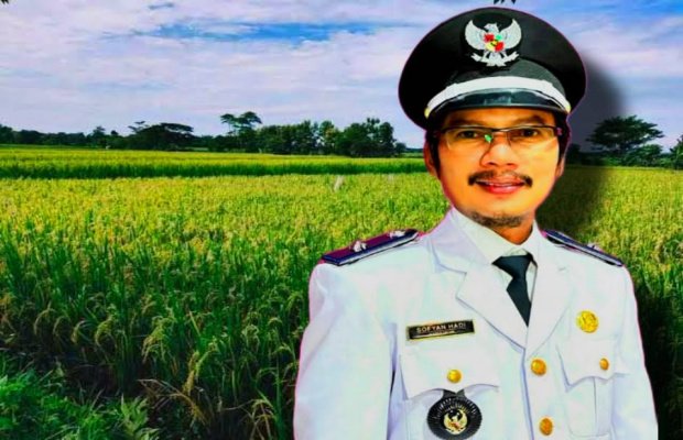 Foto: Sofyan Hadi, Kepala Desa Klanting Kecamatan Sukodono Lumajang