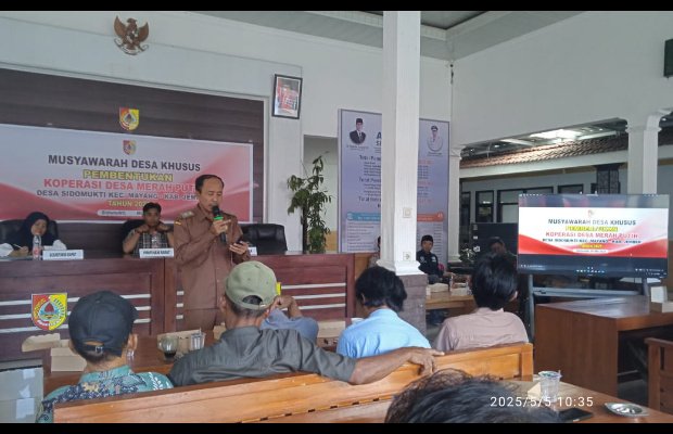 Foto: Musyawarah Desa Khusus (Musdesus) bersama ratusan elemen masyarakat.