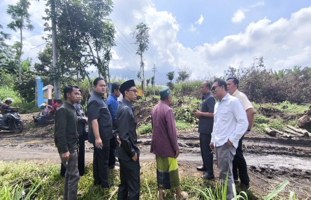 Foto: suasana saat Komisi C DPRD Kabupaten Lumajang melakukan sidak