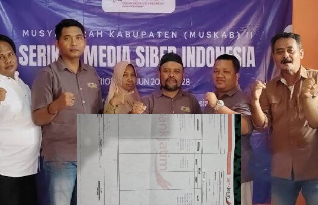 Foto: Pengurus dan anggota SMSI Sumenep 