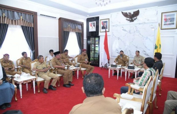 Foto: Penganugerahan Inovasi Daerah dan Inovasi Teknologi 2025 di Rumah Dinas Bupati, Senin (11/8/2025).