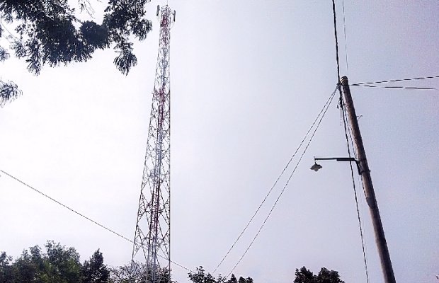 Foto: Tower berdiri tegak segera aktif 20 Agustus 2025.
