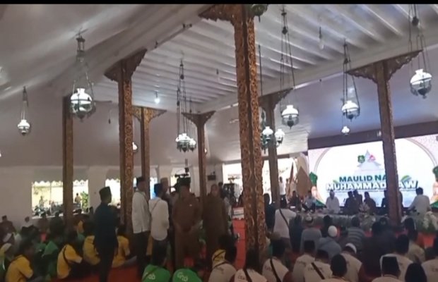 Foto: Maulid Nabi di Pendopo Agung