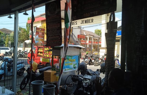 Foto: Dokumen Biro Memoonline.co.id saat berkunjung ke Mapolres Jember 