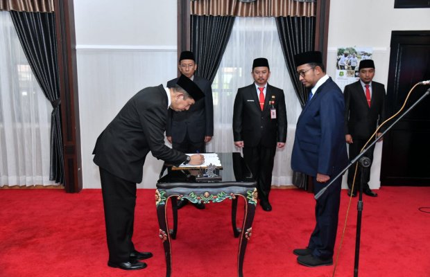 Foto: Syahwan Efendi sebagai Pj Sekda Sumenep