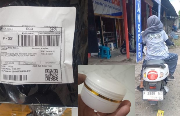 Foto: Produk scincer yang diduga ilegal 
