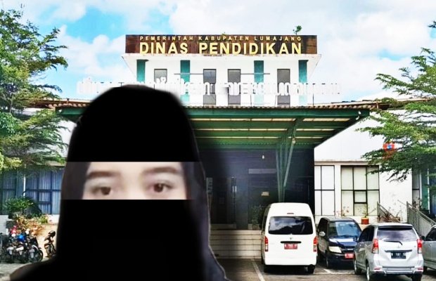 Foto: Sosok perempuan Inisial 'A' yang diduga selingkuhan Eks. Kadindik Lumajang.