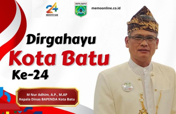 Foto: Iklan Ucapan Hari Jadi Kota Batu ke-24