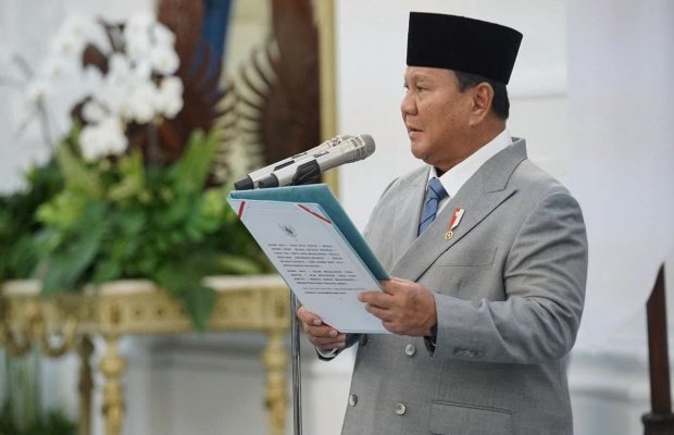 Foto: Presiden Republik Indonesia, Prabowo Subianto. (sumber: X @prabowosubianto).