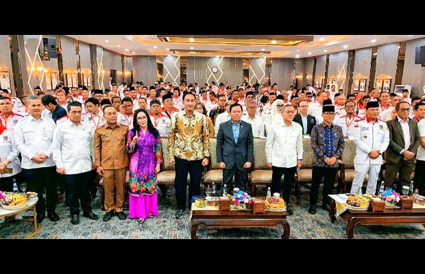 Foto: Suasana saat pelantikan pengurus APDESI Merah Putih berlangsung, di kantor Kemendes PDT