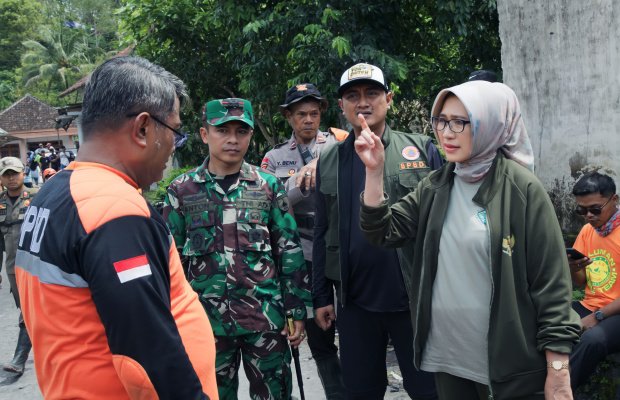 Foto: Forkopimda Lumajang dilokasi peninjauan