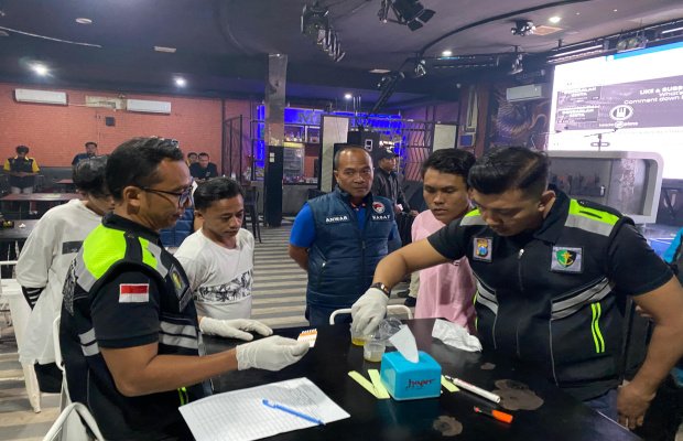 Foto: Polres Sumenep saat Gelar Patroli dan Razia Hiburan Malam 
