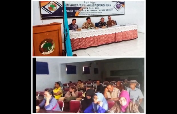 Foto: Rapat koordinasi dan evaluasi di kantor KPRI Sejahtera Lumajang