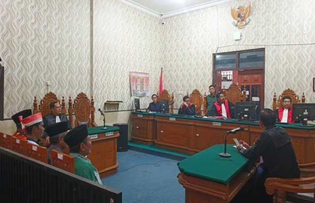Foto: Suasana Sidang Kasus ODGJ Sapudi Sumenep