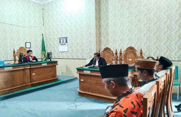 Foto: Suasana Pledoi Kasus ODGJ Sapudi di PN Sumenep 