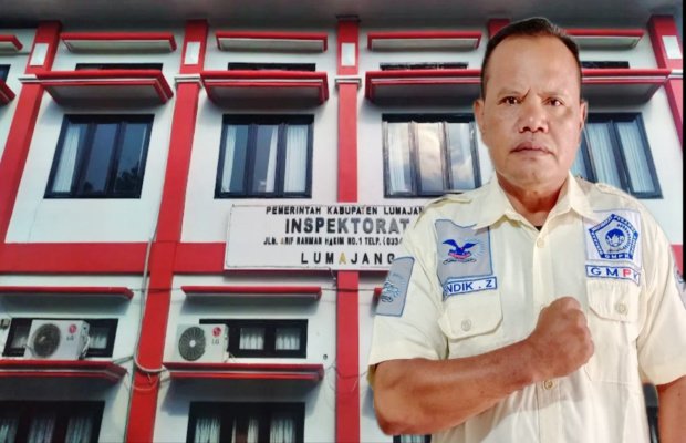 Foto : Dendik Zeldianto, Ketua Gerakan Masyarakat Perangi Korupsi Kabupaten Lumajang