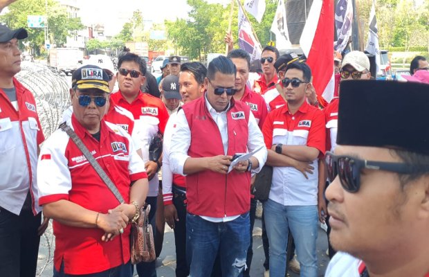 Foto: Samsudin, S.H. Gubenur LSM LIRA Jatim Pelapor  Dugaan Penyimpangan Dana Hibah