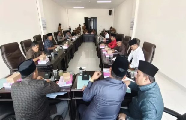 Foto: Suasana Rapat Badan Musyawarah (Bamus) DPRD Kabupaten Sumenep