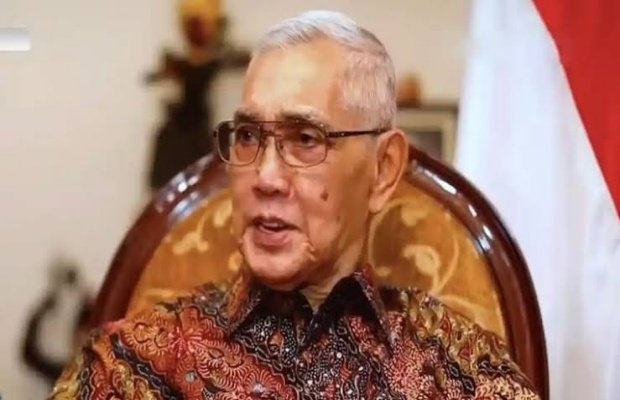 Foto : Wakil Presiden ke-6 RI, Jenderal TNI (Purn) Try Sutrisno semasa hidup dalam dokumentasi Sekretariat Presiden pada Senin 17 Agustus 2020.