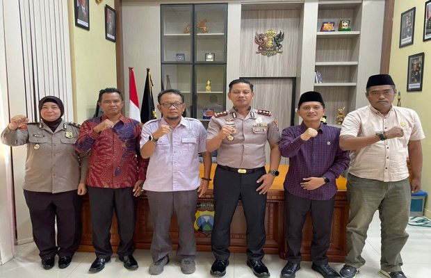 Foto: KI Sumenep saat Menjalin Kesepahaman Keterbukaan Informasi Dengan Polres