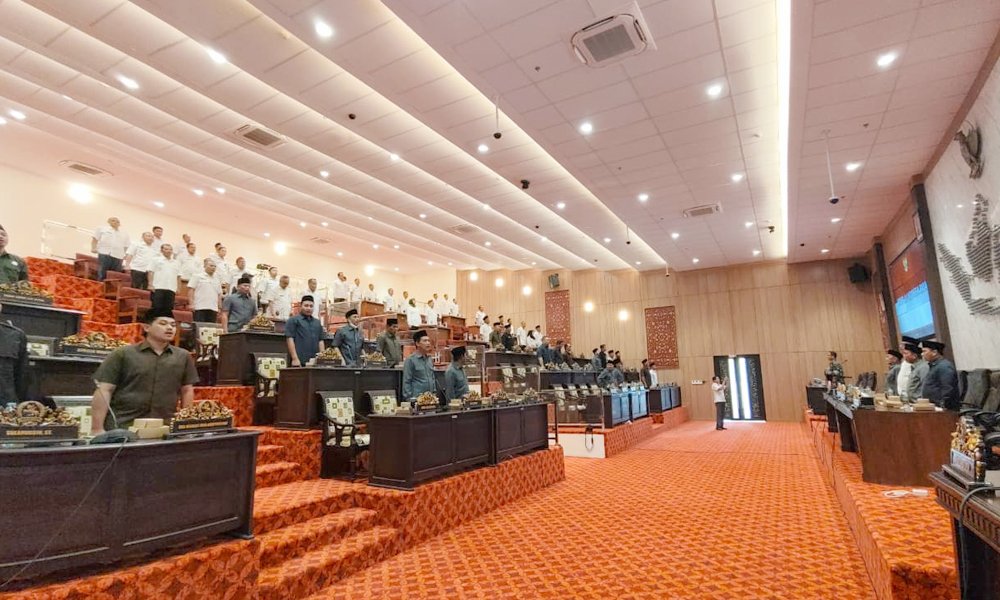 Foto: Suasana Fraksi-Fraksi DPRD Sumenep Sampaikan Pandangan Umum atas Nota Penjelasan 3 Raperda Usul Pemerintah Daerah Tahun 2026