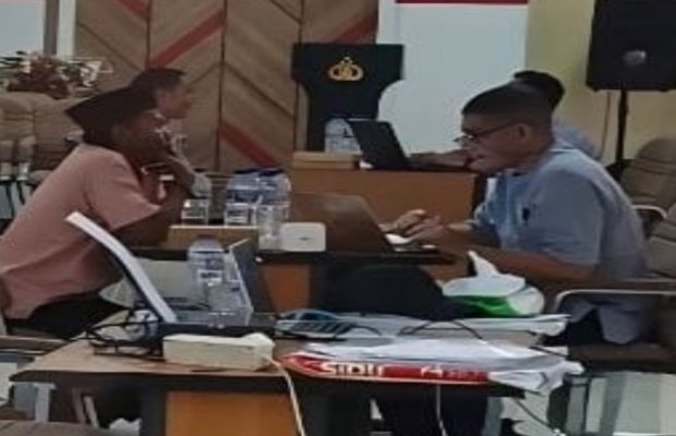 Foto: (istimewa) pemeriksaan KPK di Mapolres Sumenep 
