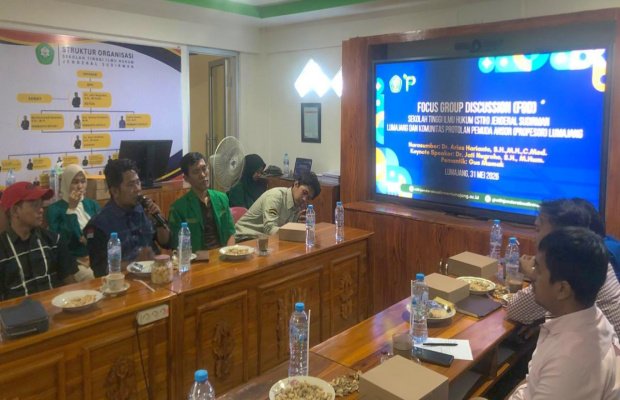 Foto : Suasana saat diskusi publik berlangsung