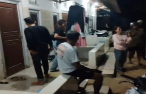 Foto: Potongan video Penggerebekan pasangan selingkuh di Sumenep 