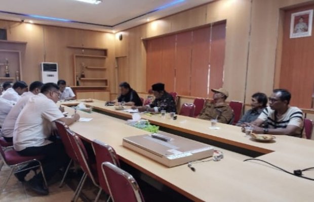 Foto: Tim Brigade 571 TMP Madura saat melakukan Audiensi ke BPN Sumenep