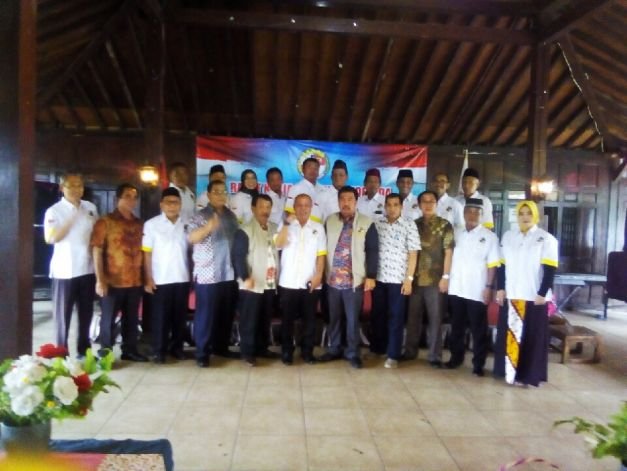 Para Pengurus Dekopinda Kabupaten Bekasi Saat Rapat Kerja Pada Sabtu 24/2/2018