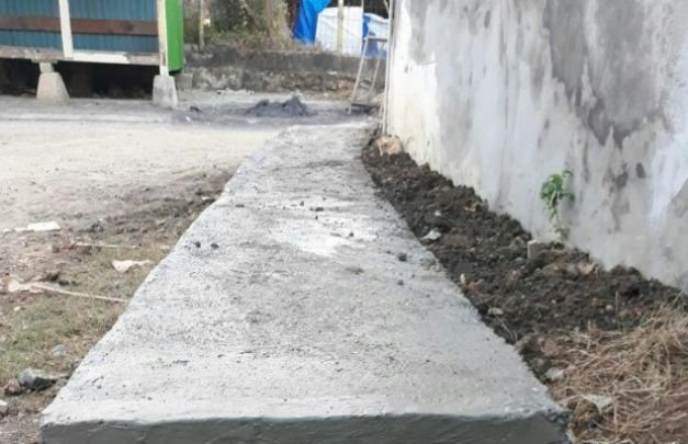 Foto: salah satu pekerjaan proyek yang sempat disoal SPMP dan GEMARA di daerah perkotaan