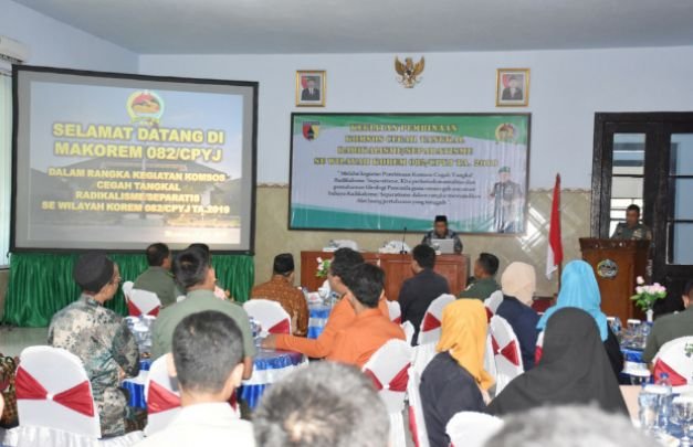 Foto: Kepala Seksi Teritorial Korem, Mayor Arm Syafe’i