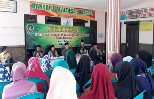 Foto: Sosialisasi SHAT Bagi Pelaku UKM di Desa Banasare - Rubaru