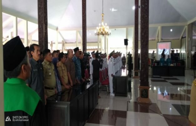 Foto : Pelaksanaan Pelantikan 18 Desa Oleh Bupati Bondowoso