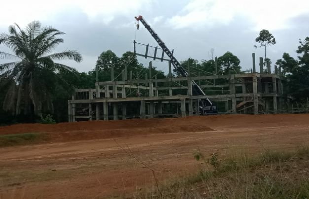 Foto: Pembangunan Gedung Baru DPRD KAB PALI