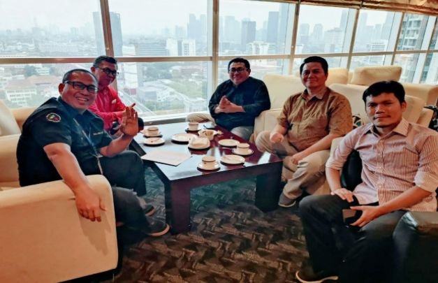 Foto: Pengurus SMSI Pusat saat konsultasi dengan dewan penasehat