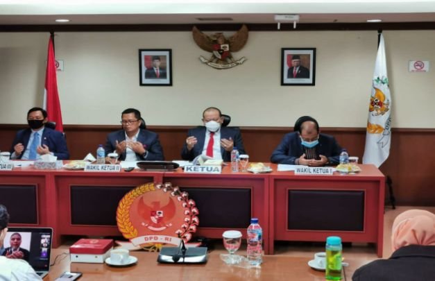 Foto : Sidang Paripurna Dewan Perwakilan Daerah Republik Indonesia (DPD RI)