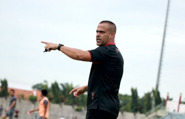Foto: Fabio Araujo Lefundes saat latihan persiapan tim 