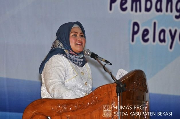 Bupati Bekasi Neneng Hasanah Yasin