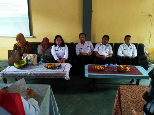 Acara Pisah Sambut Kepala Puskemas Desa Tridayasakti Kecamatan Tambun Selatan, Rabu (16/5/2018)
