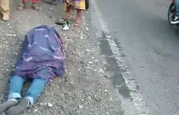 Foto: pengendara motor asal sumenep yang kecelakaan di sampang