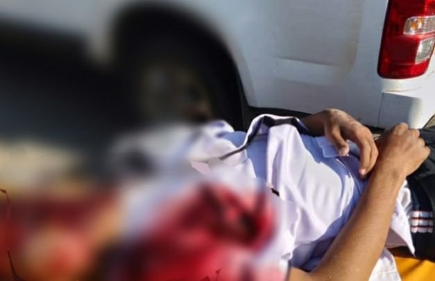 Foto: korban tabrakan di pali